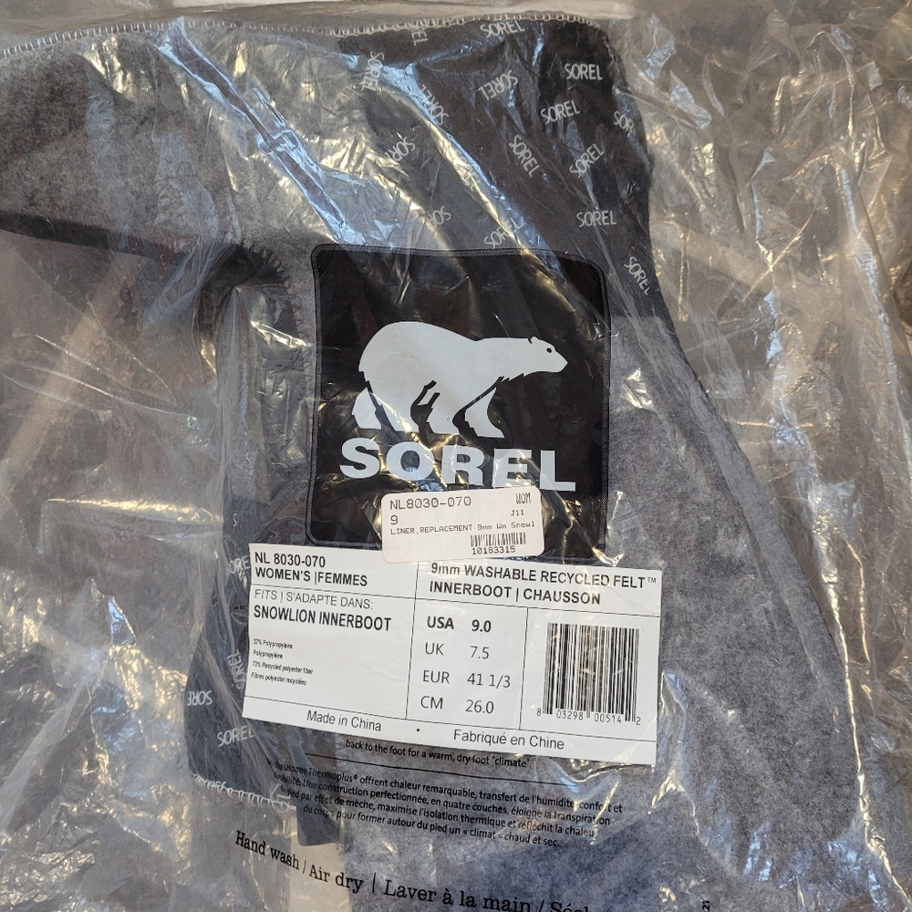 Sorel boot liners